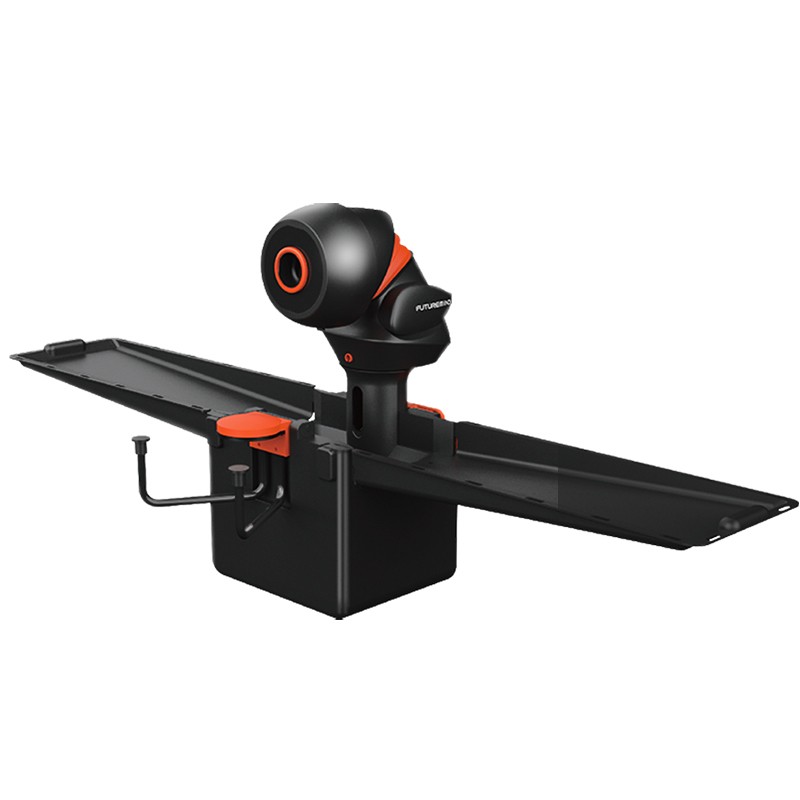 Table Tennis App - OMNI-PRO Pro Schwarz-Orange Exklusive Edition Smart