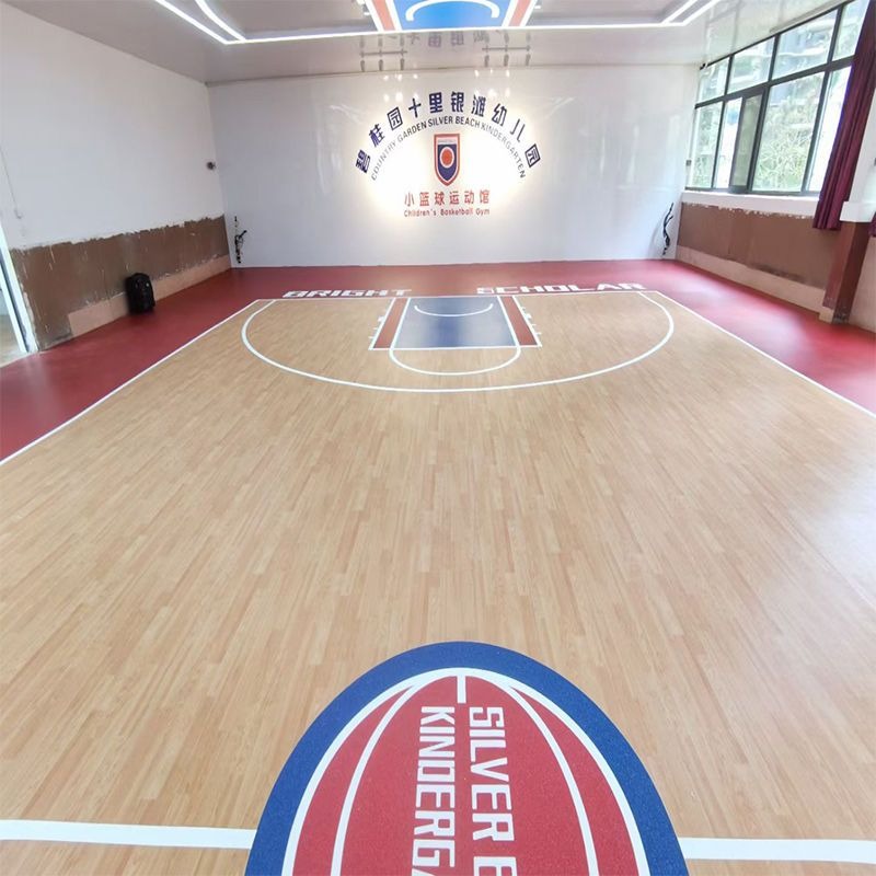 Hall Table Tennis - Tischtennisboden aus Kunststoff, Gummiunterlage für den