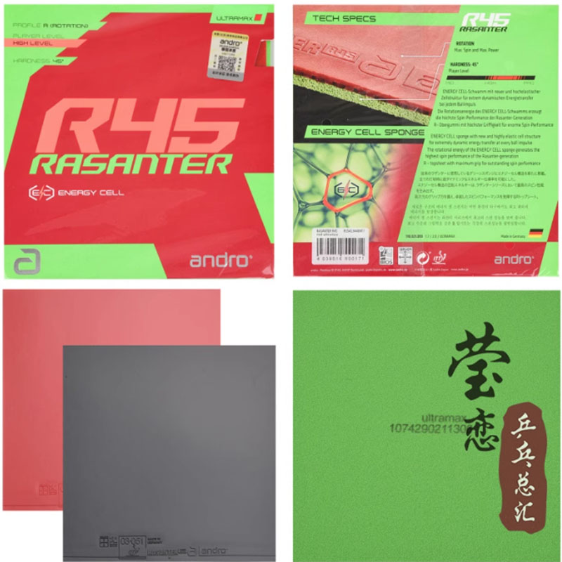 Table Tennis Shop - Andro Rasanter R45 47 50 C45
