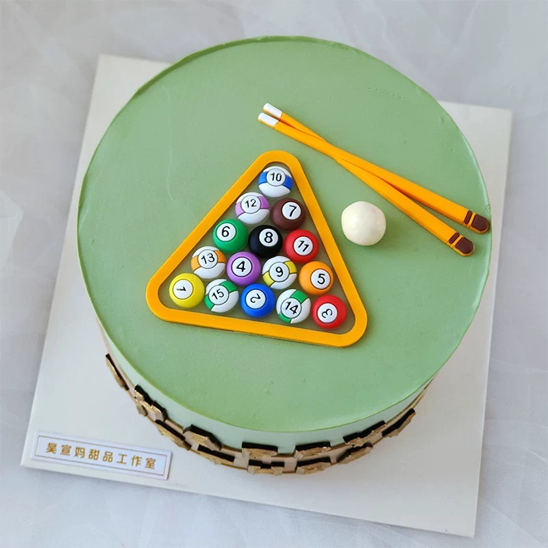 Table Tennis Shop - Billard Kuchen Geburtstag Dekoration Alles Gute