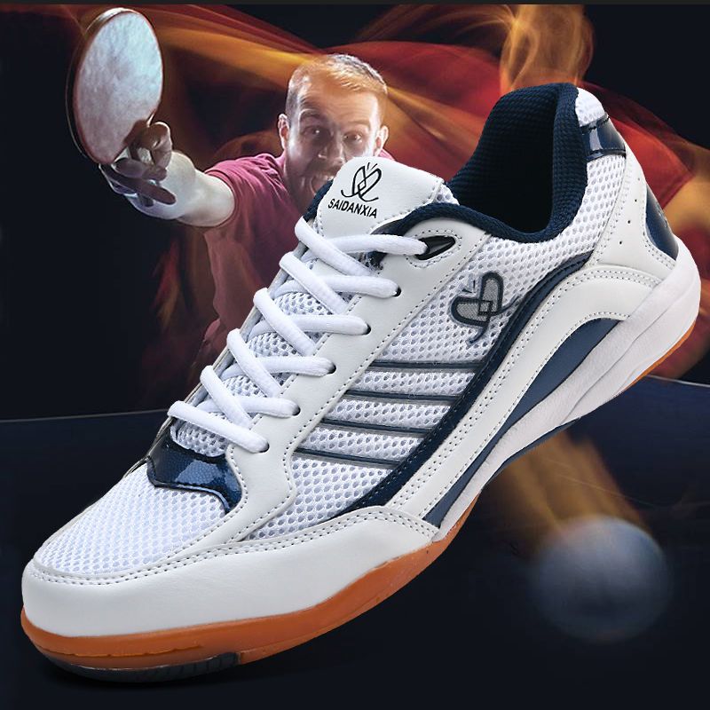 Table Tennis Form - Professionelle Herren-Tennisschuhe, atmungsaktive Tischtennisschuhe für Damen,