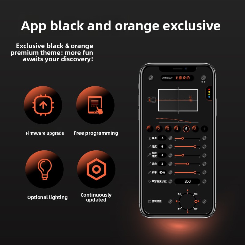 OMNI-PRO Pro Schwarz-Orange Ex – Table Tennis App Bewertung und Preis