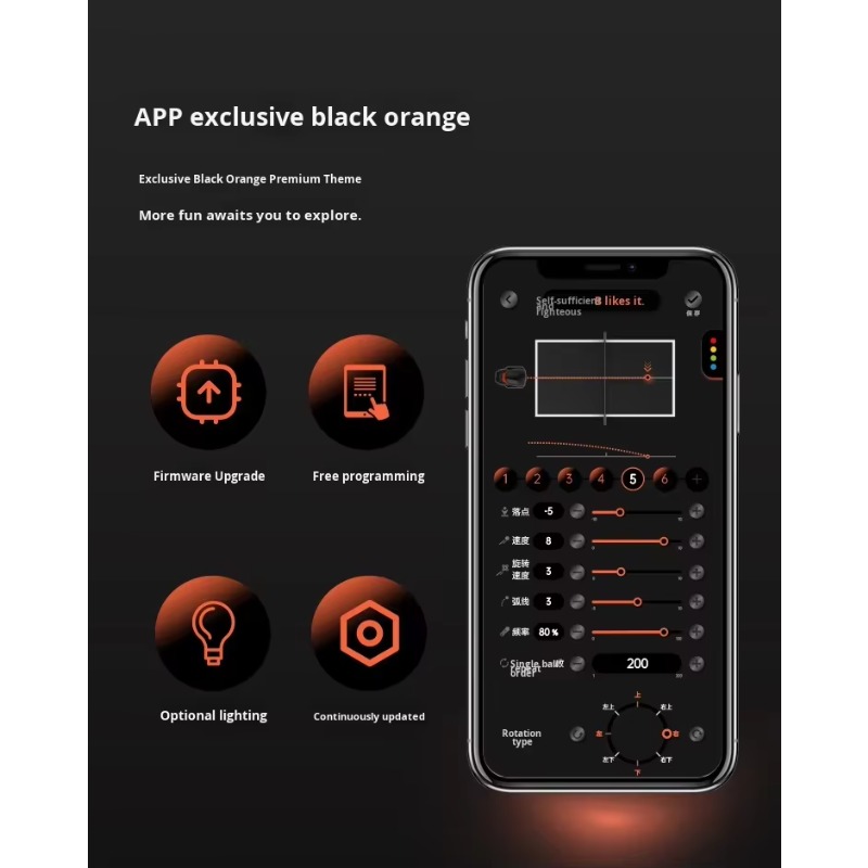 Pro Black Orange Exklusive Edi – Table Tennis App Bewertung und Preis