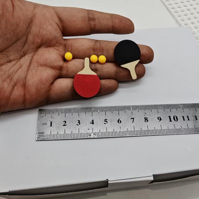 1Set Puppenhaus Miniatur Ping  – Table Tennis Ball Bewertung und Preis