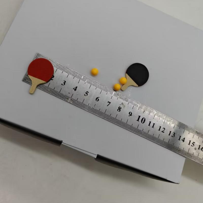 1Set Puppenhaus Miniatur Ping  – Table Tennis Ball Bewertung und Preis