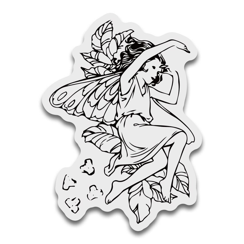 9*6cm Fairy Butterfly Clear St – Butterfly Rubber Sheet Bewertung und Preis
