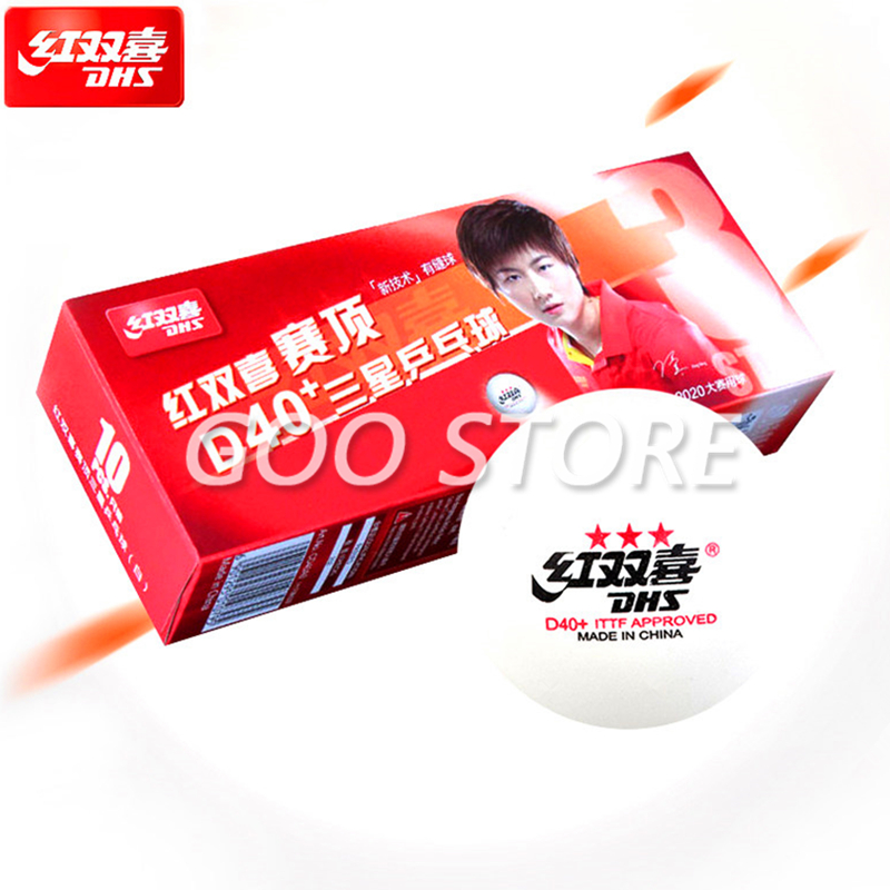 DHS 3 Star D40+ Tischtennisbal – Table Tennis Robot Bewertung und Preis